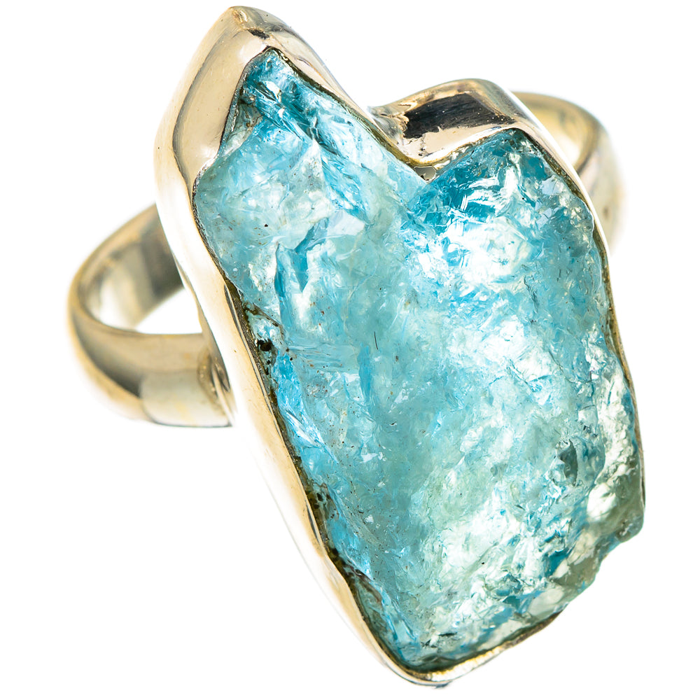 Aquamarine Rings handcrafted by Ana Silver Co - RING97219