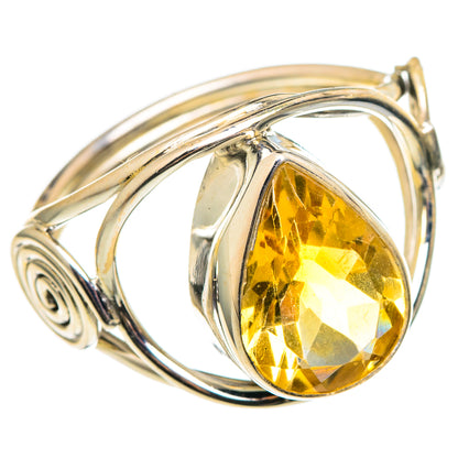 Citrine Rings handcrafted by Ana Silver Co - RING97228