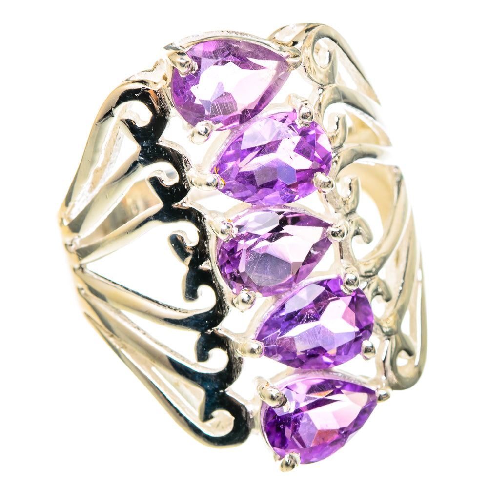 Amethyst Rings handcrafted by Ana Silver Co - RING97238