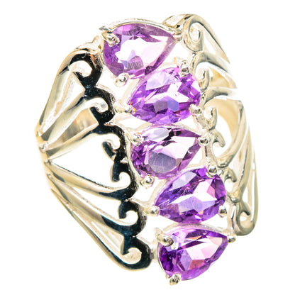 Amethyst Rings handcrafted by Ana Silver Co - RING97238