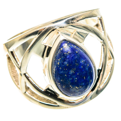 Lapis Lazuli Rings handcrafted by Ana Silver Co - RING97249