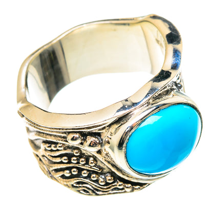 Larimar Rings handcrafted by Ana Silver Co - RING97251
