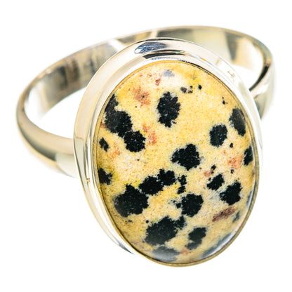 Dalmatian Jasper Rings handcrafted by Ana Silver Co - RING97257