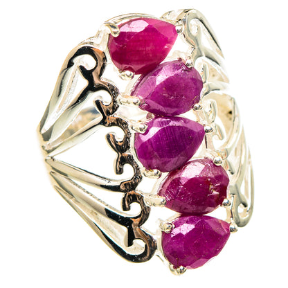 Ruby Rings handcrafted by Ana Silver Co - RING97262
