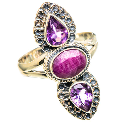 Ruby Rings handcrafted by Ana Silver Co - RING97274