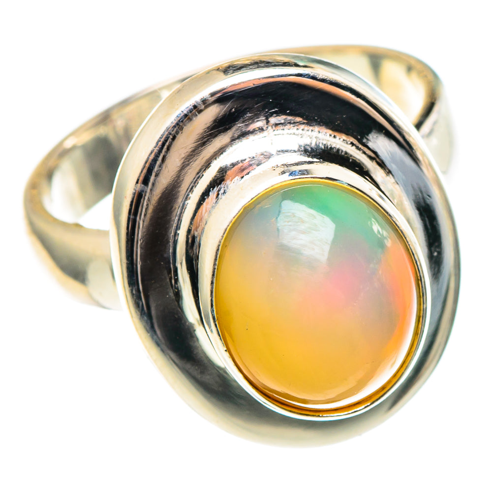 Ethiopian Opal Rings handcrafted by Ana Silver Co - RING97275