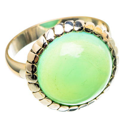 Aqua Chalcedony Rings handcrafted by Ana Silver Co - RING97278
