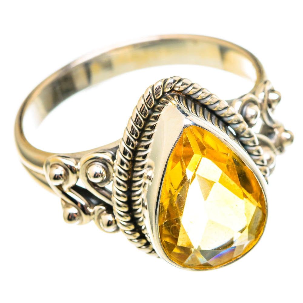 Citrine Rings handcrafted by Ana Silver Co - RING97289