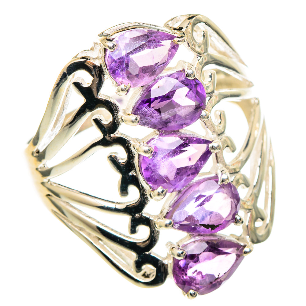 Amethyst Rings handcrafted by Ana Silver Co - RING97297