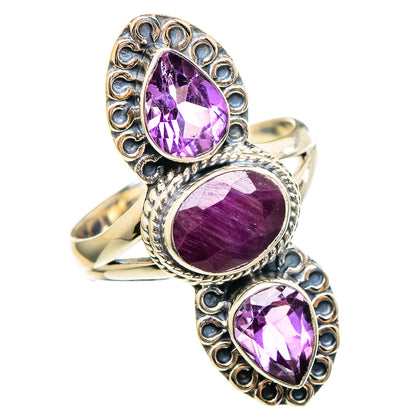 Ruby Rings handcrafted by Ana Silver Co - RING97305