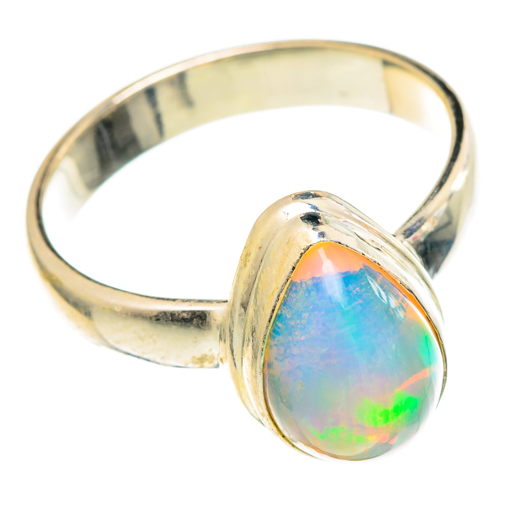 Ethiopian Opal Rings handcrafted by Ana Silver Co - RING97336