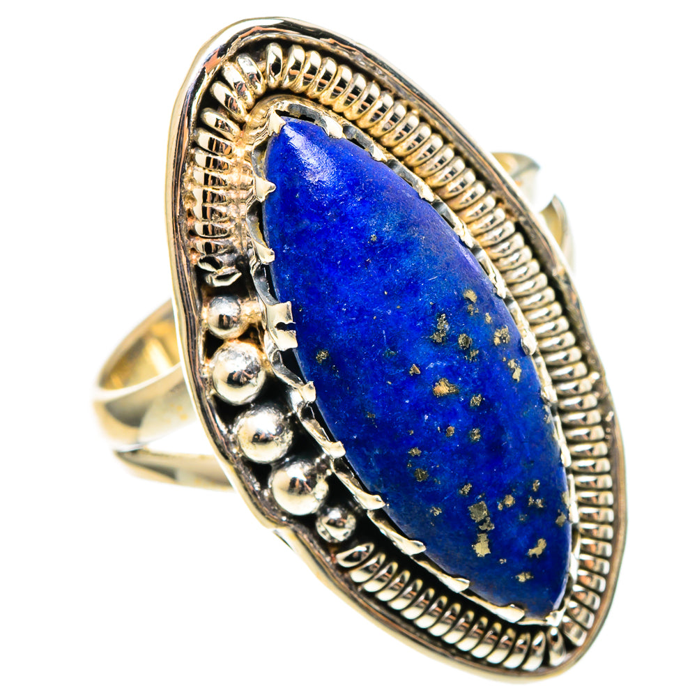 Lapis Lazuli Rings handcrafted by Ana Silver Co - RING97337
