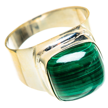 Malachite Rings handcrafted by Ana Silver Co - RING97348