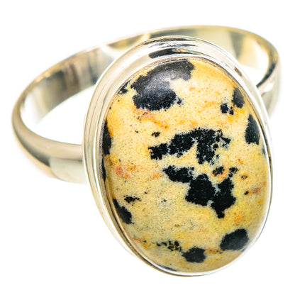 Dalmatian Jasper Rings handcrafted by Ana Silver Co - RING97349