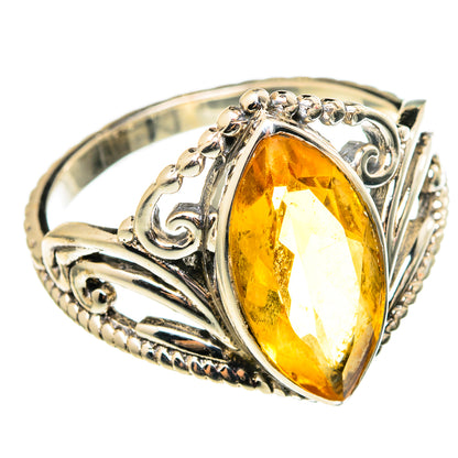 Citrine Rings handcrafted by Ana Silver Co - RING97351