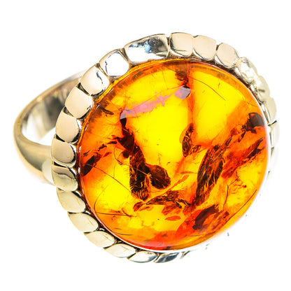 Baltic Amber Rings handcrafted by Ana Silver Co - RING97353