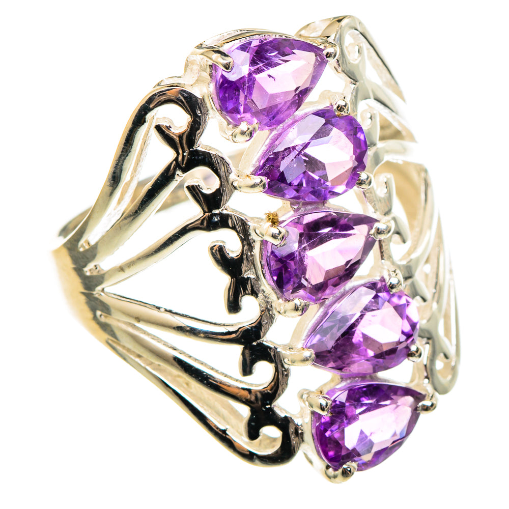 Amethyst Rings handcrafted by Ana Silver Co - RING97362