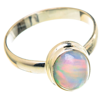Ethiopian Opal Rings handcrafted by Ana Silver Co - RING97367