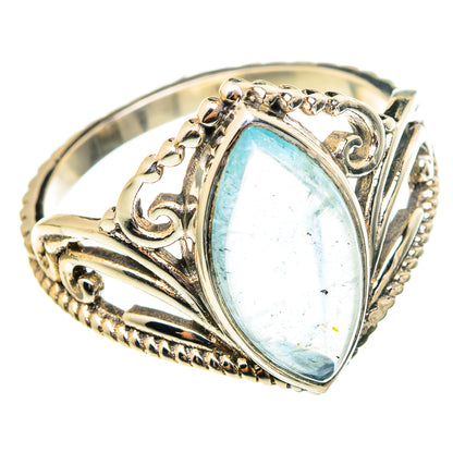 Aquamarine Rings handcrafted by Ana Silver Co - RING97255