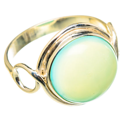 Aqua Chalcedony Rings handcrafted by Ana Silver Co - RING97260