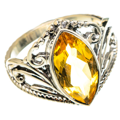Citrine Rings handcrafted by Ana Silver Co - RING97267