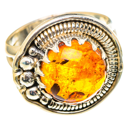 Baltic Amber Rings handcrafted by Ana Silver Co - RING97269