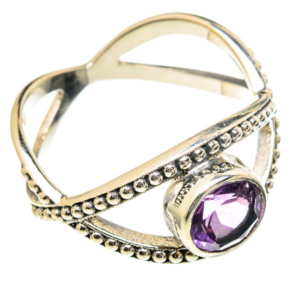 Amethyst Rings handcrafted by Ana Silver Co - RING97277