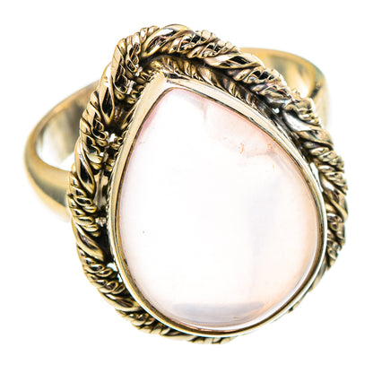Rose Quartz Rings handcrafted by Ana Silver Co - RING97298
