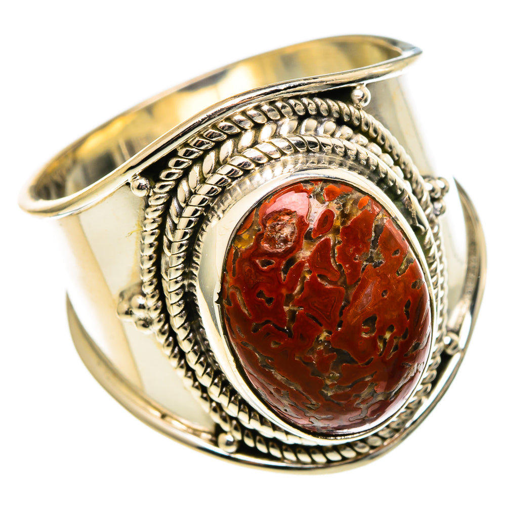 Dinosaur Bone Rings handcrafted by Ana Silver Co - RING97321