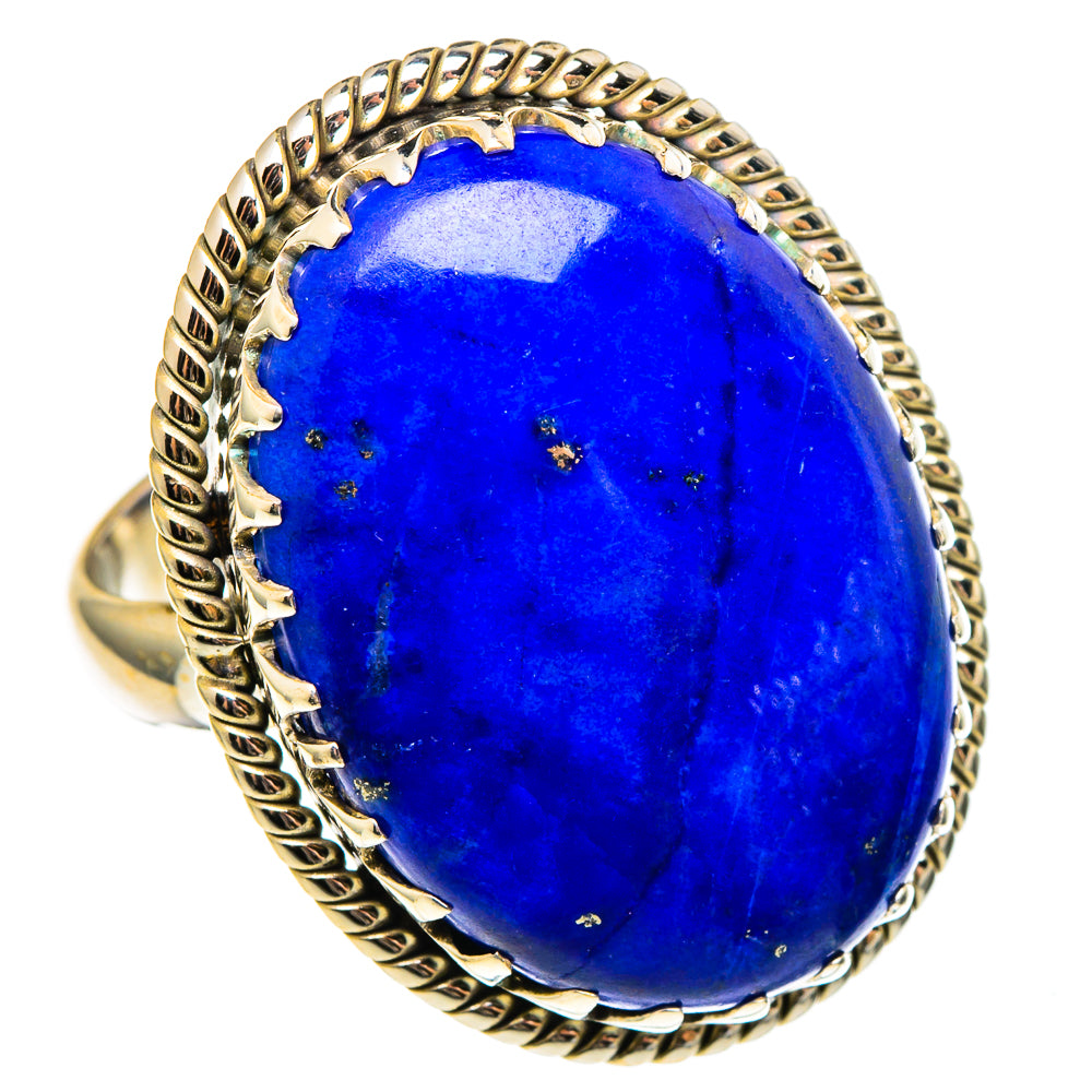 Lapis Lazuli Rings handcrafted by Ana Silver Co - RING97331