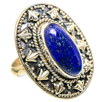 Lapis Lazuli Rings handcrafted by Ana Silver Co - RING97333