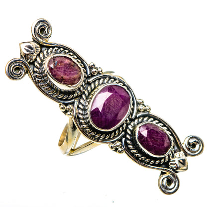 Ruby Rings handcrafted by Ana Silver Co - RING97352