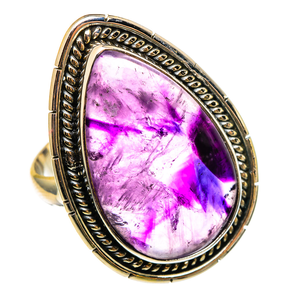 Star Amethyst Rings handcrafted by Ana Silver Co - RING97354
