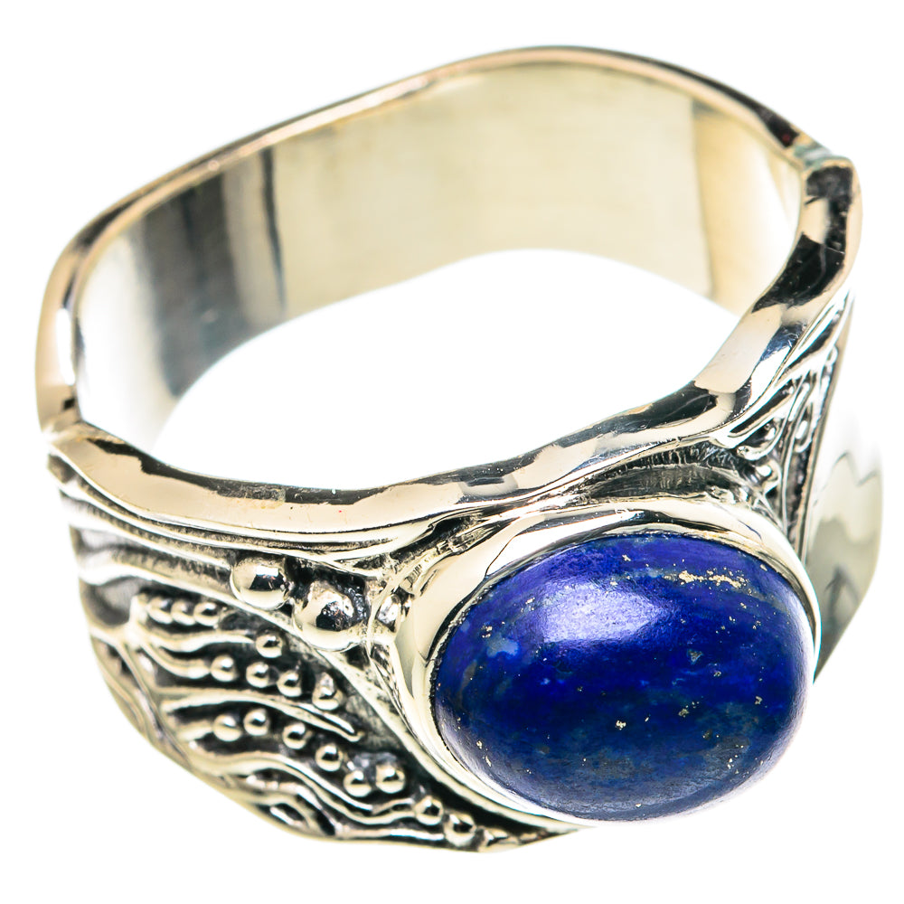 Lapis Lazuli Rings handcrafted by Ana Silver Co - RING97369 - Photo 2