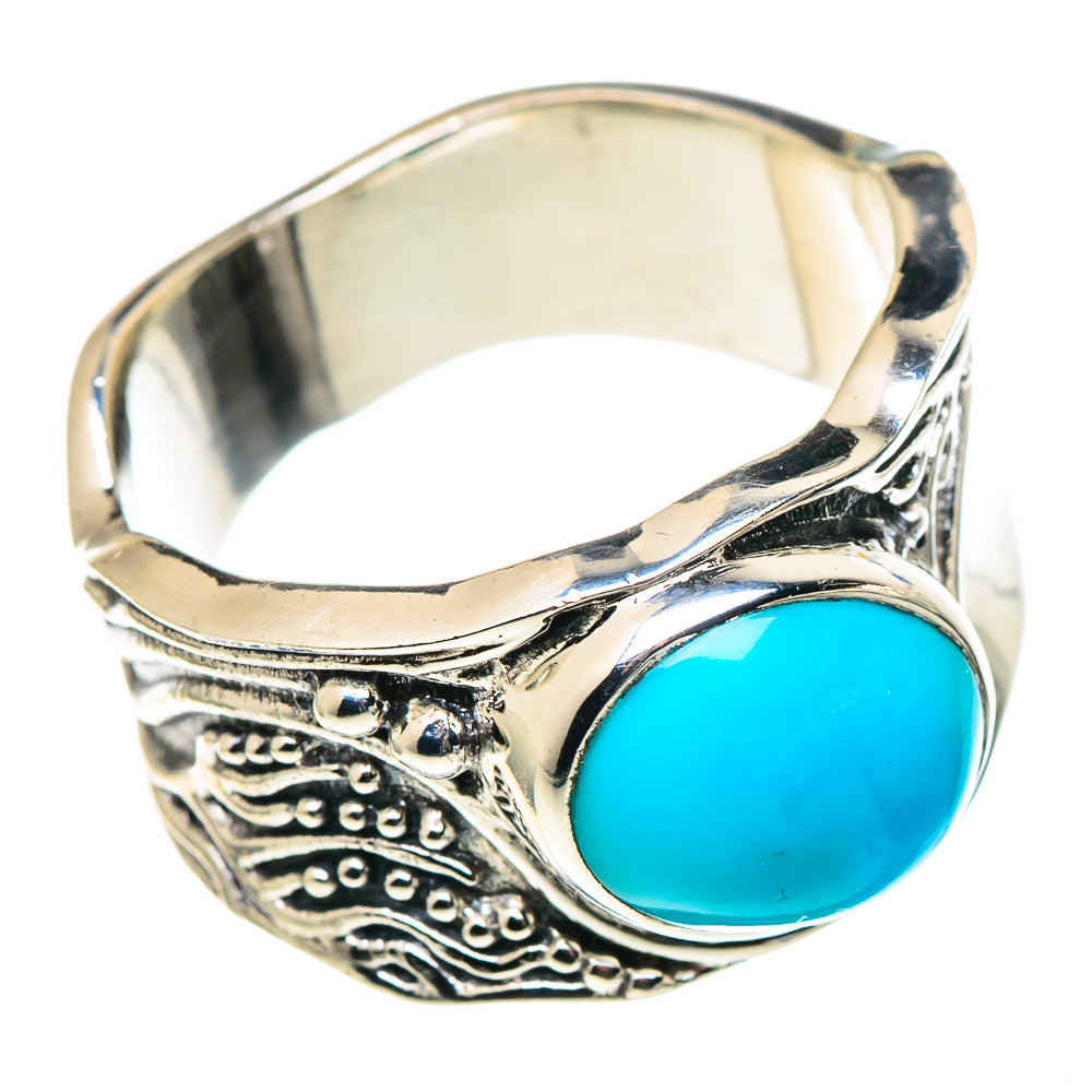Larimar Rings handcrafted by Ana Silver Co - RING97375