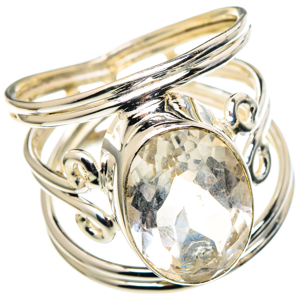 White Quartz Rings handcrafted by Ana Silver Co - RING97396