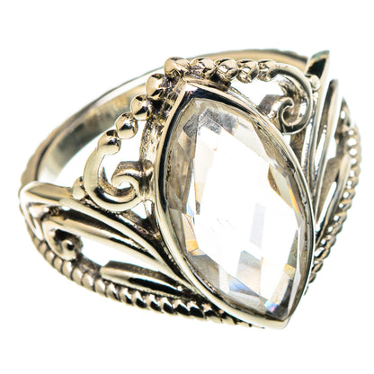 White Quartz Rings handcrafted by Ana Silver Co - RING97397