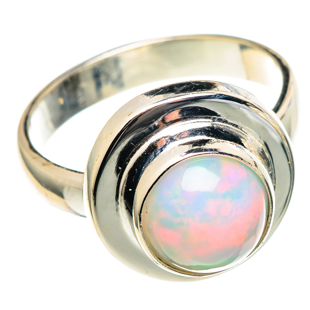 Ethiopian Opal Rings handcrafted by Ana Silver Co - RING97400