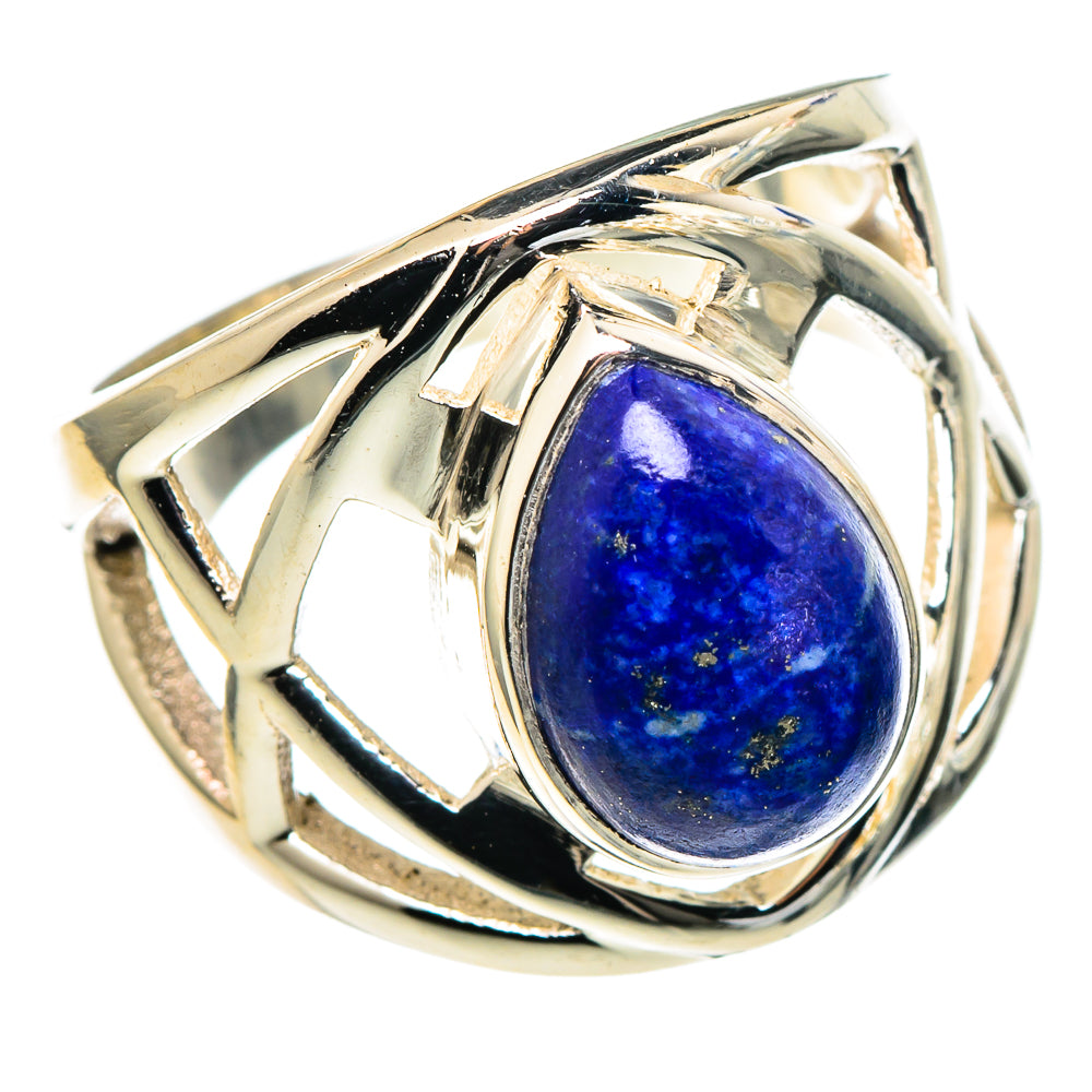 Lapis Lazuli Rings handcrafted by Ana Silver Co - RING97403