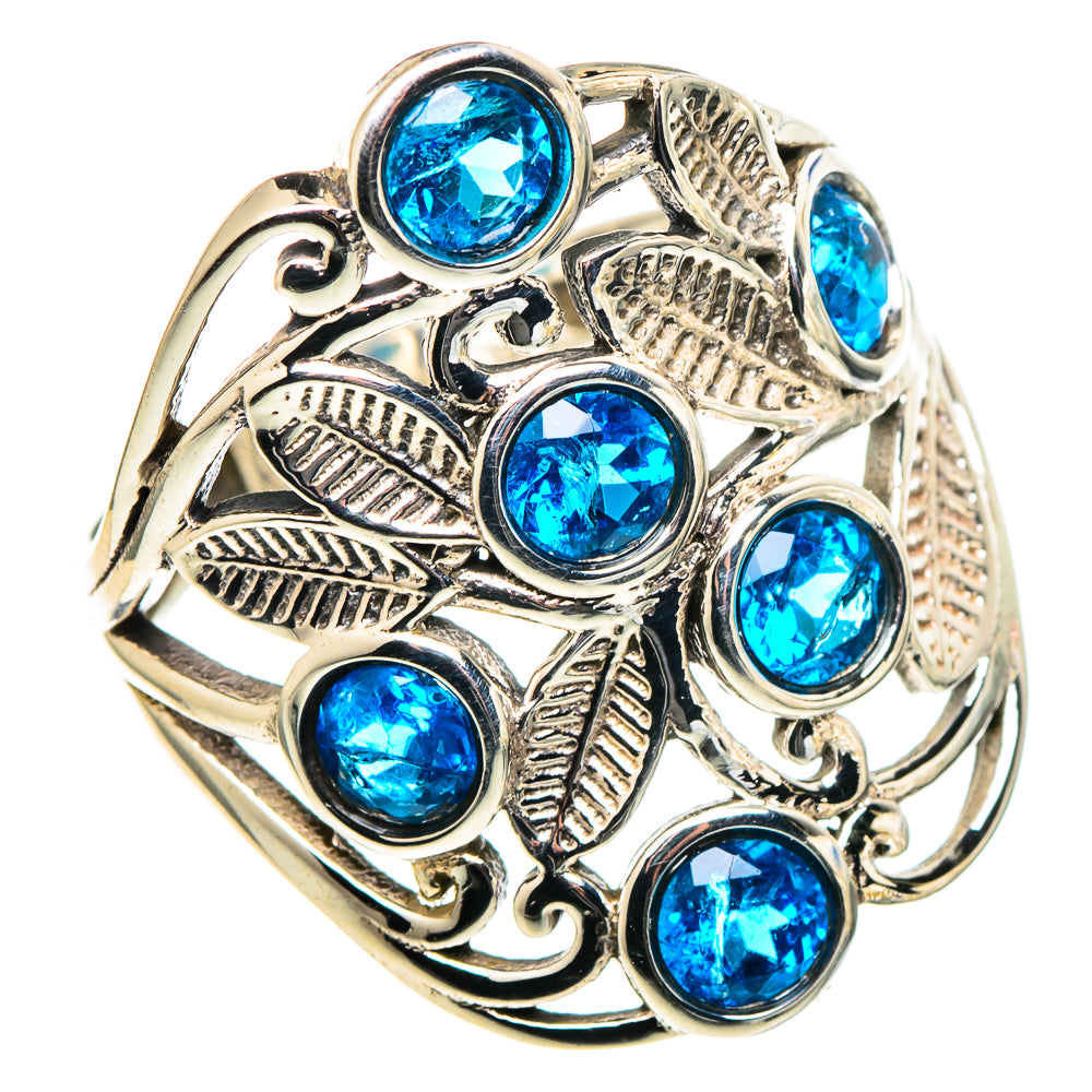 Blue Quartz Rings handcrafted by Ana Silver Co - RING97407