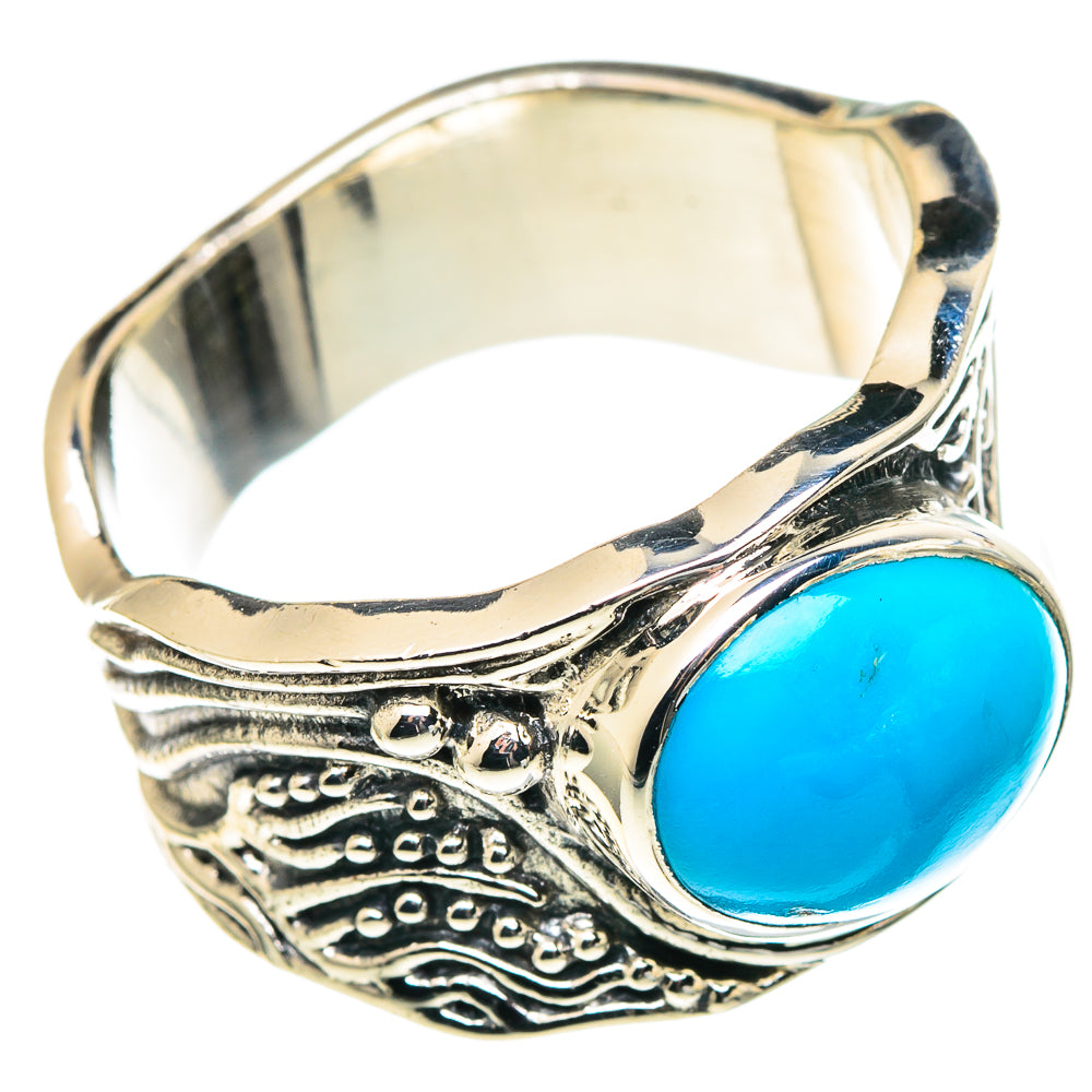 Larimar Rings handcrafted by Ana Silver Co - RING97409 - Photo 2