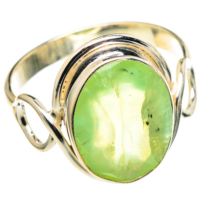 Prehnite Rings handcrafted by Ana Silver Co - RING97410