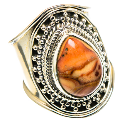Mookaite Rings handcrafted by Ana Silver Co - RING97414 - Photo 2