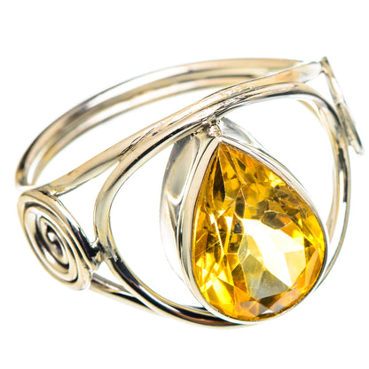 Citrine Rings handcrafted by Ana Silver Co - RING97417
