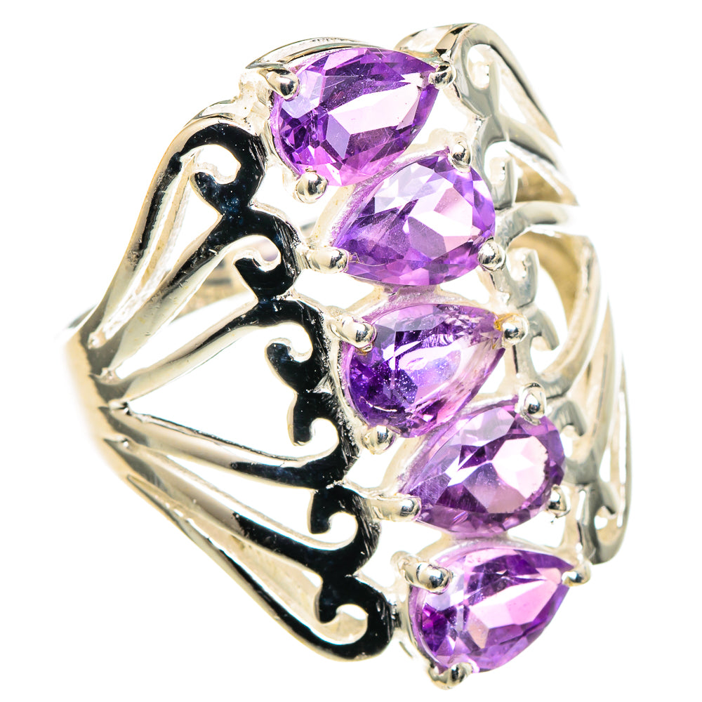 Amethyst Rings handcrafted by Ana Silver Co - RING97425