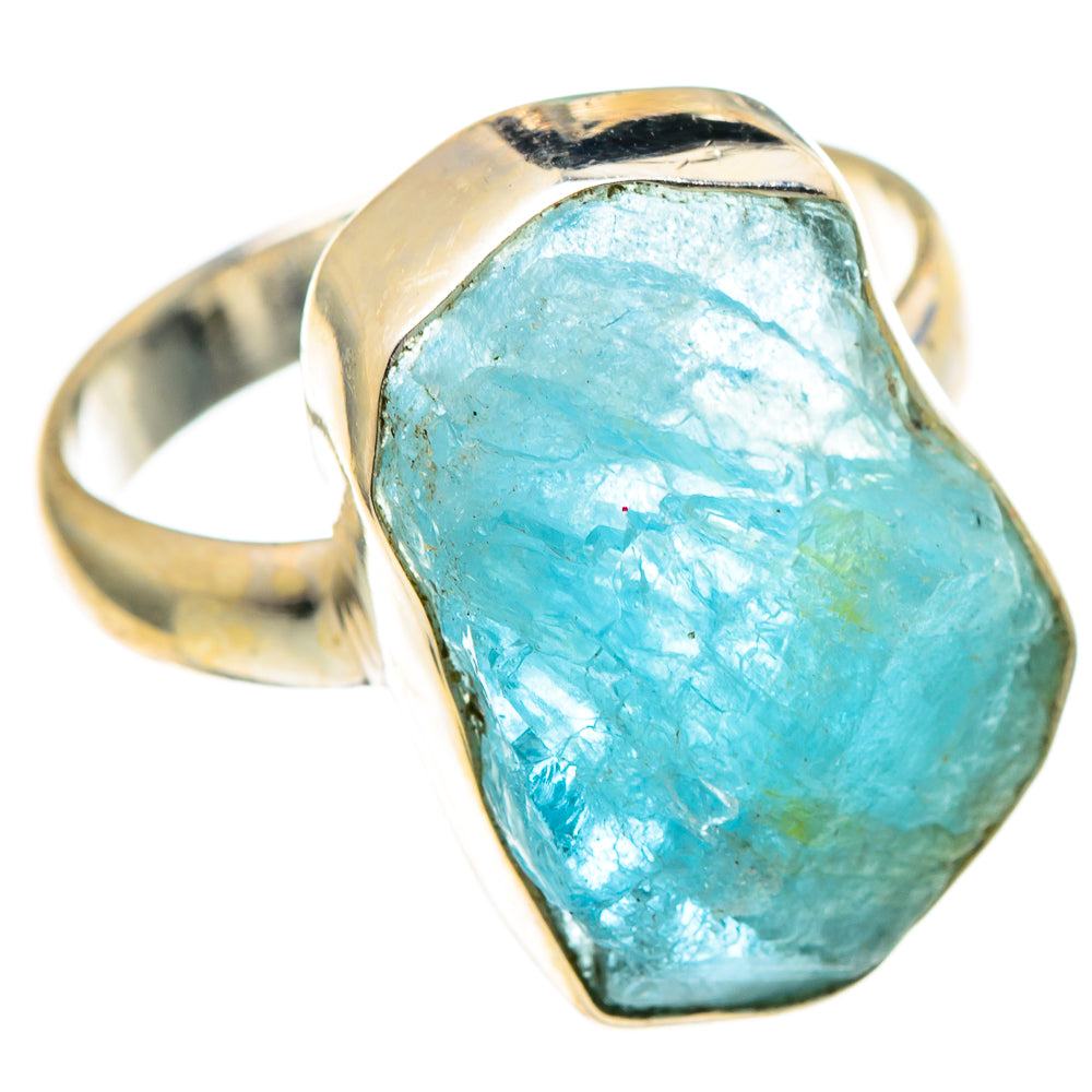 Aquamarine Rings handcrafted by Ana Silver Co - RING97438