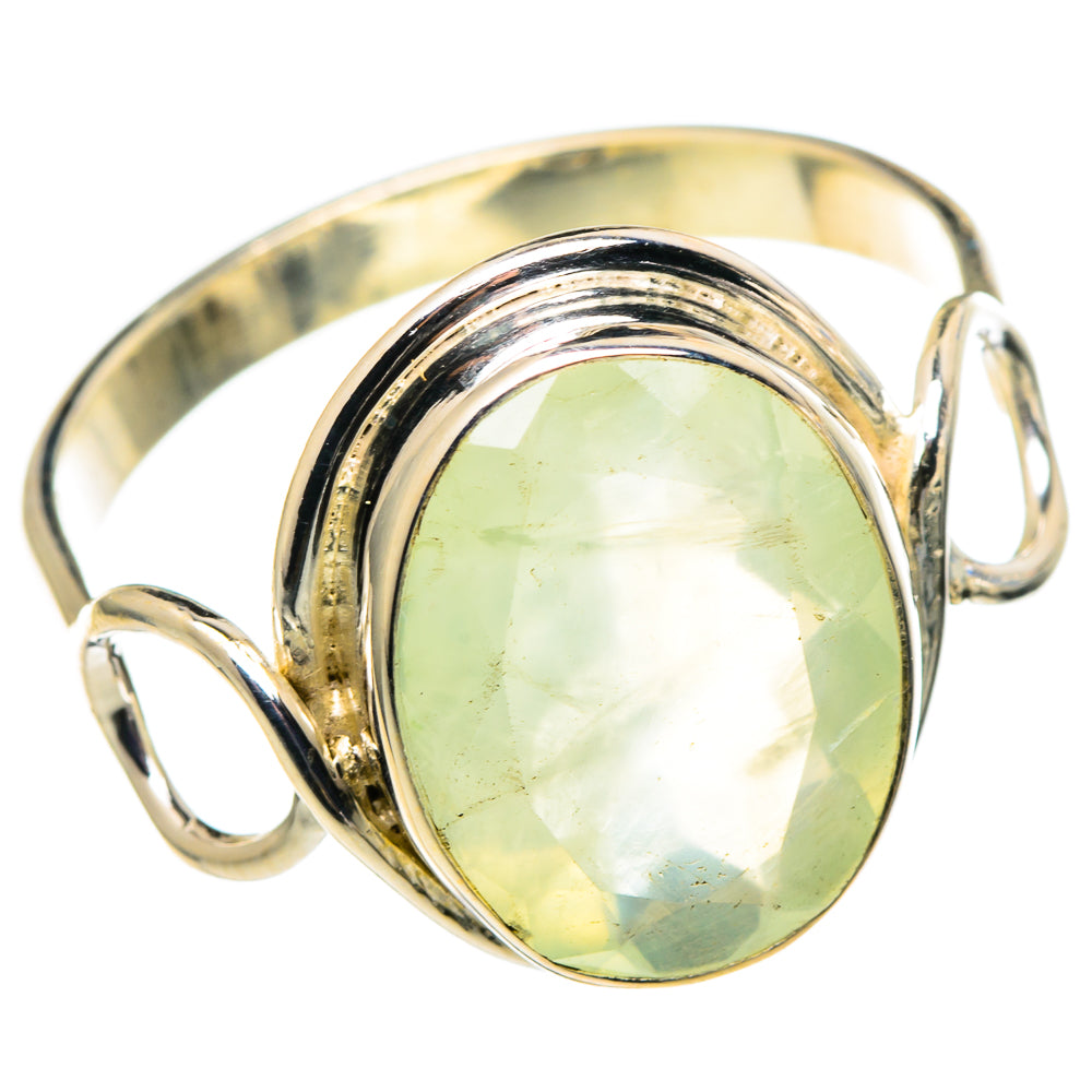 Prehnite Rings handcrafted by Ana Silver Co - RING97448
