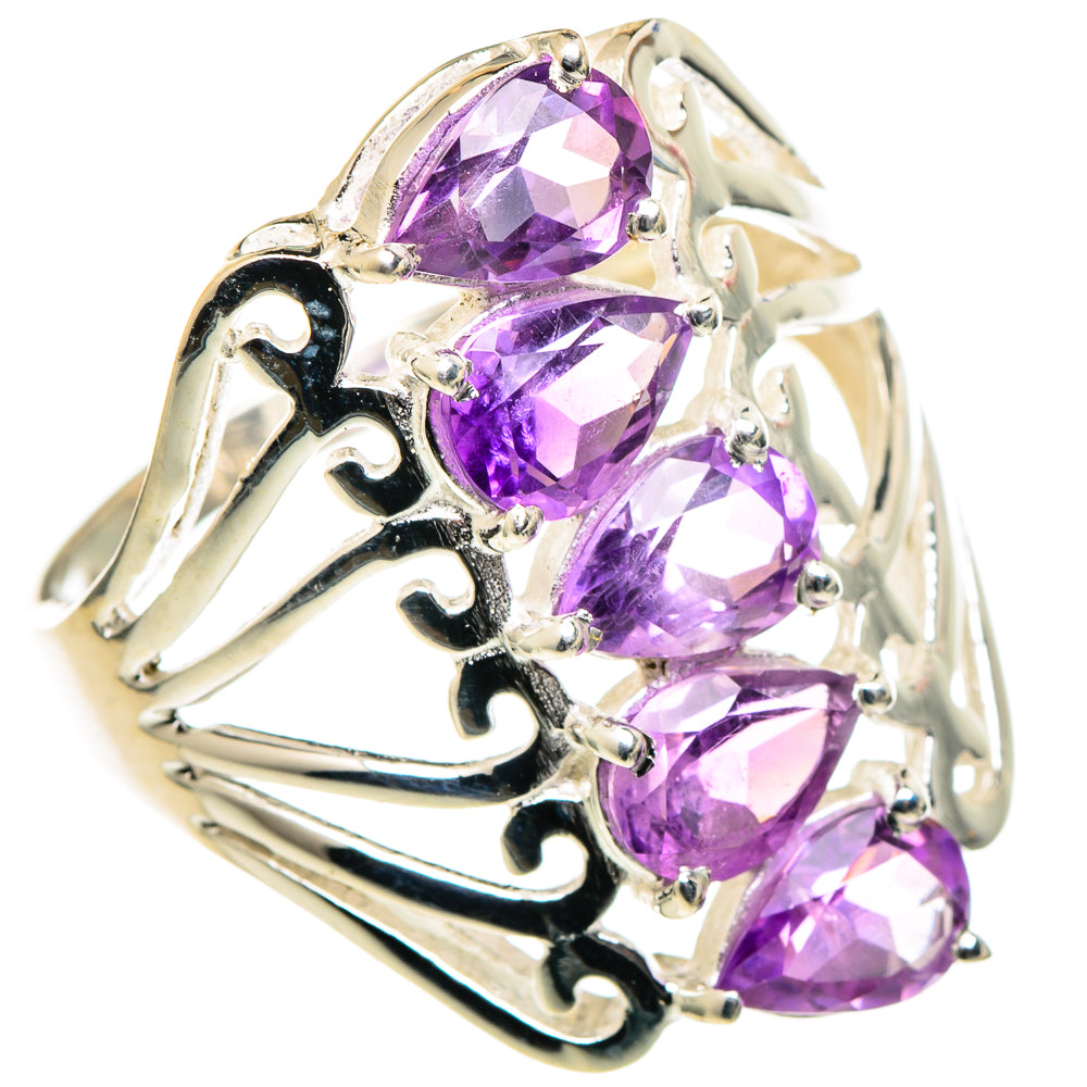 Amethyst Rings handcrafted by Ana Silver Co - RING97458
