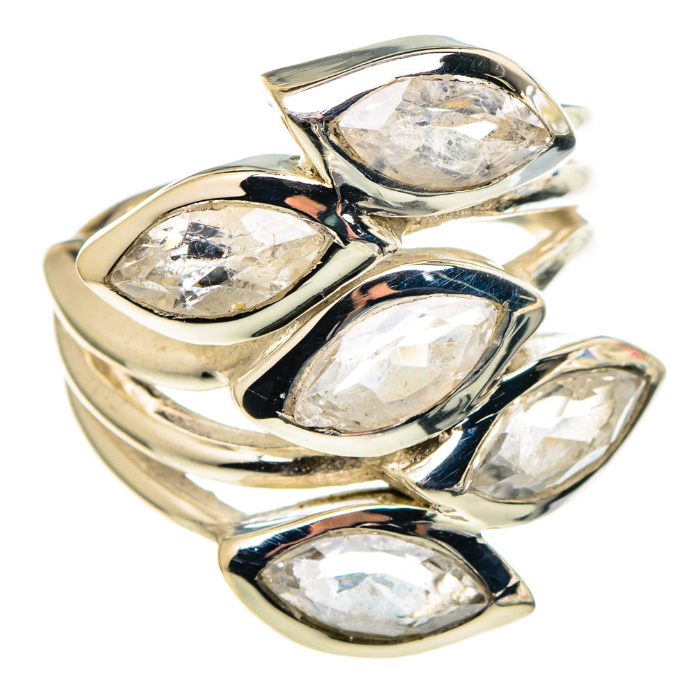 White Quartz Rings handcrafted by Ana Silver Co - RING97465