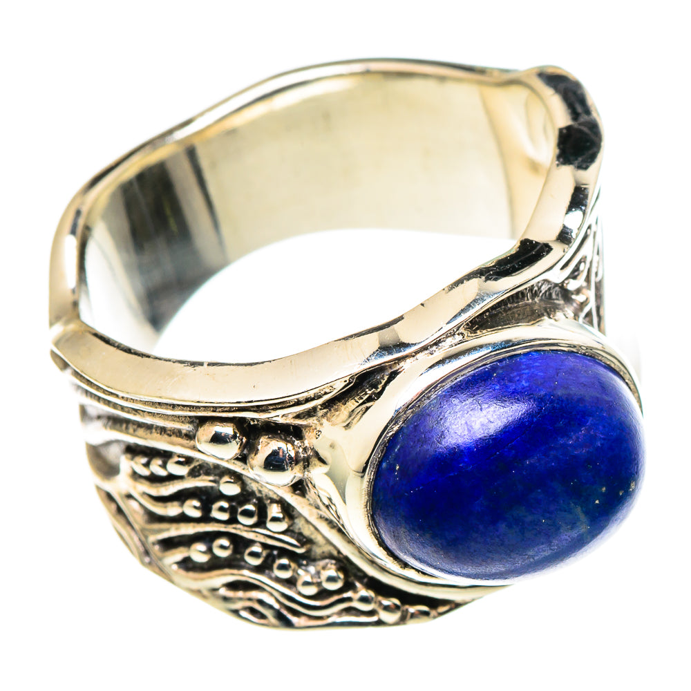 Lapis Lazuli Rings handcrafted by Ana Silver Co - RING97473 - Photo 2